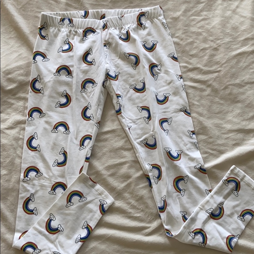 •No Boundaries• Rainbow Print Leggings